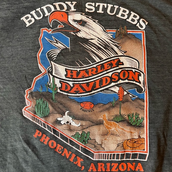 Vintage(‘89) H-D Tee (3D EMBLEM) - Picture 3 of 12